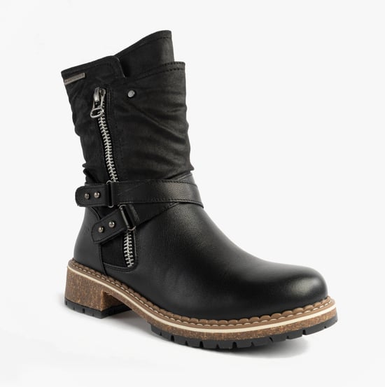Josef Seibel Waylynn 13 Womens Biker Boots Black - Image 4
