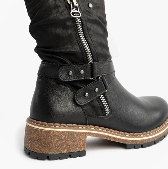 Josef Seibel Waylynn 13 Womens Biker Boots Black - Image 6