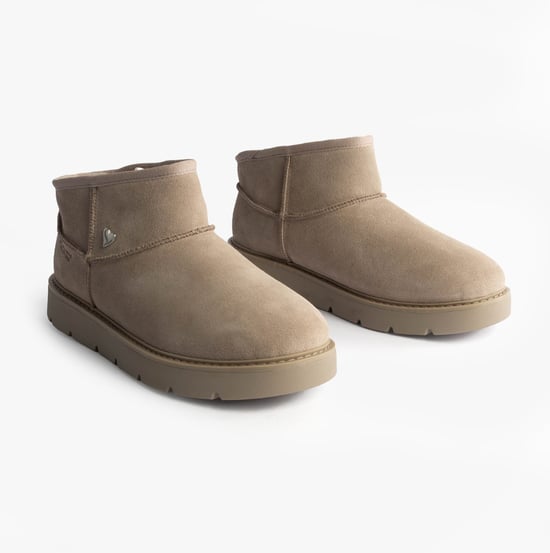Skechers Keepsakes Cozy - Cozy Mini Womens Boots Taupe - Image 2