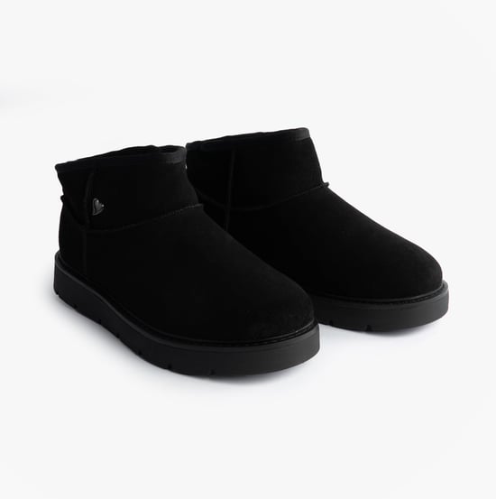 Skechers 167848/bbk Keepsakes Cozy - Cozy Mini Womens Boots Black - Image 2