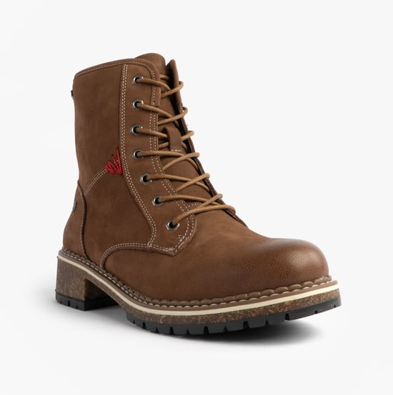 Josef Seibel Waylynn 10 Womens Lace Up Ankle Boots Brown - Image 5