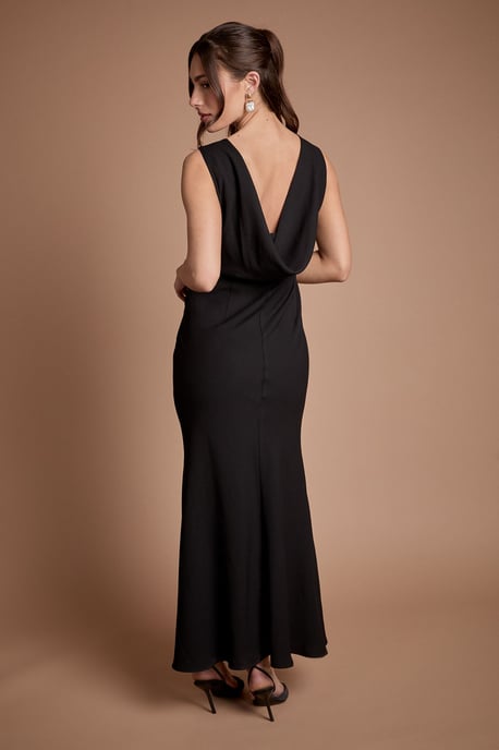 Coast Honoured Petite Sleeveless Cowl Back Maxi Bridesmaid Dress - Image 3
