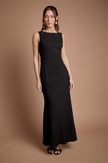 Coast Honoured Petite Sleeveless Cowl Back Maxi Bridesmaid Dress - Image 4