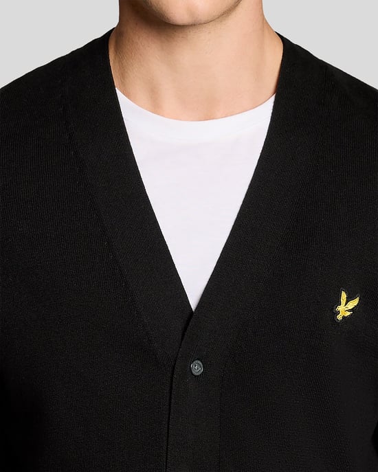 Katoenen V-hals Cardigan - Image 3