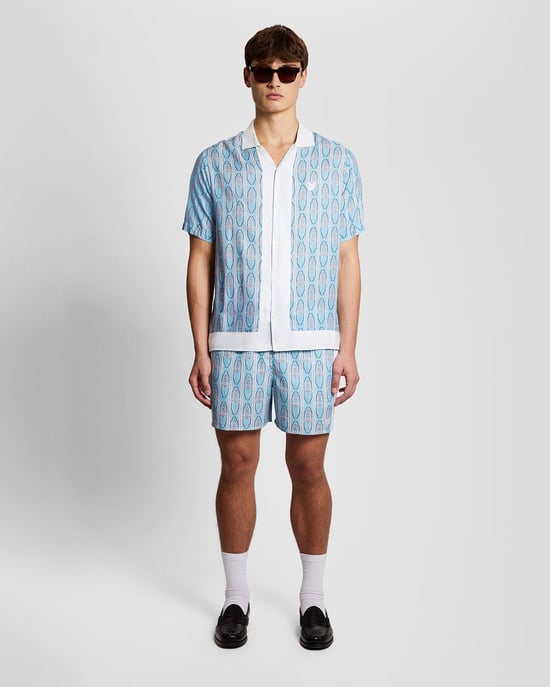 Korte Mouwen Bloemen Graphic Shirt - Image 2