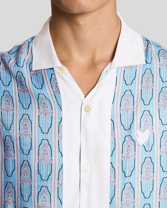 Korte Mouwen Bloemen Graphic Shirt - Image 3