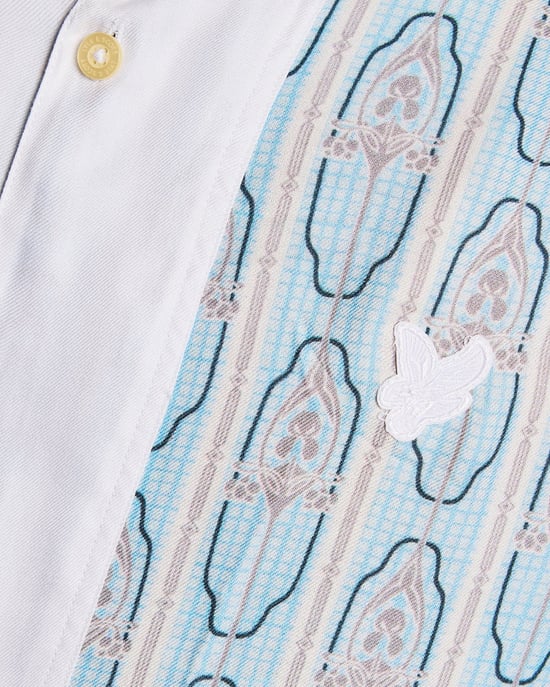 Korte Mouwen Bloemen Graphic Shirt - Image 6