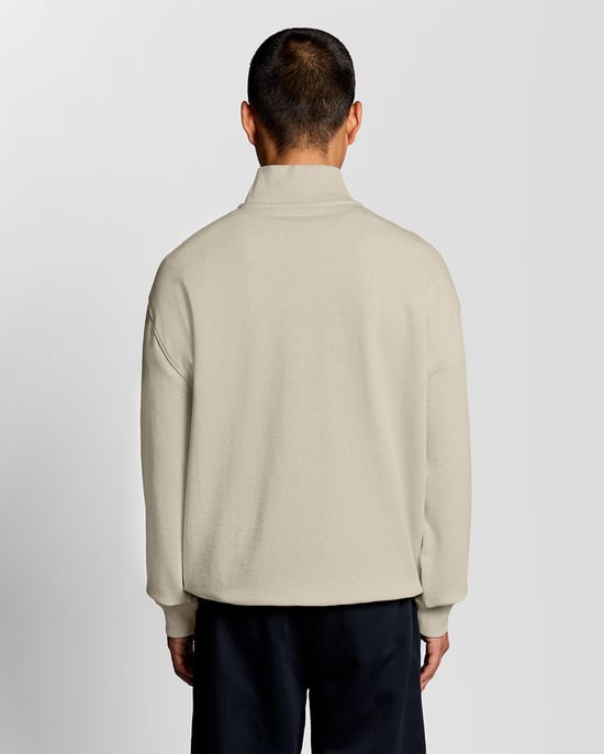 Heavyweight Script 1/4 Zip Sweatshirt - Image 4