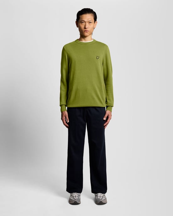 Bomull Crew Neck Tröja - Image 2