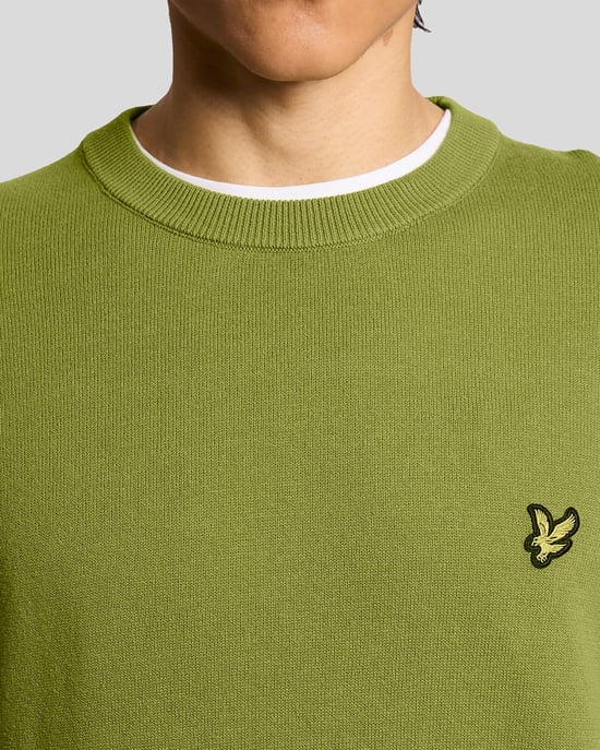 Bomull Crew Neck Tröja - Image 3