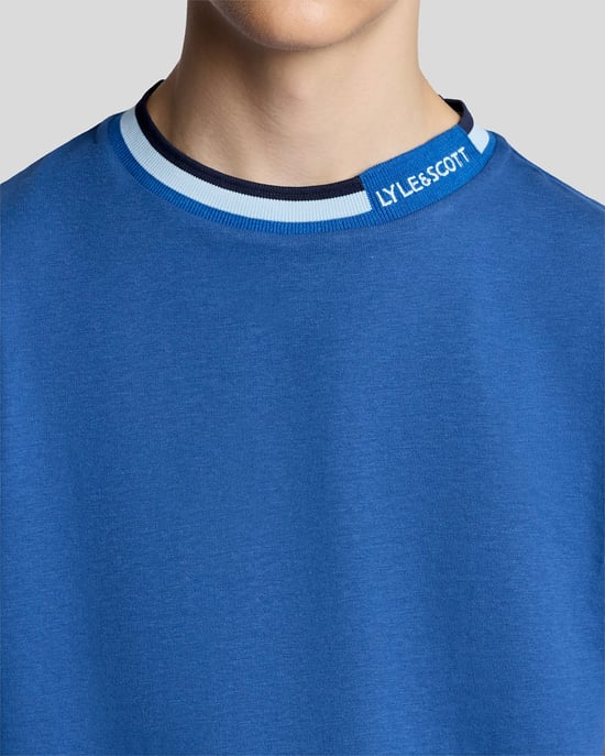 T-shirt met Tipped Collar-logo - Image 3