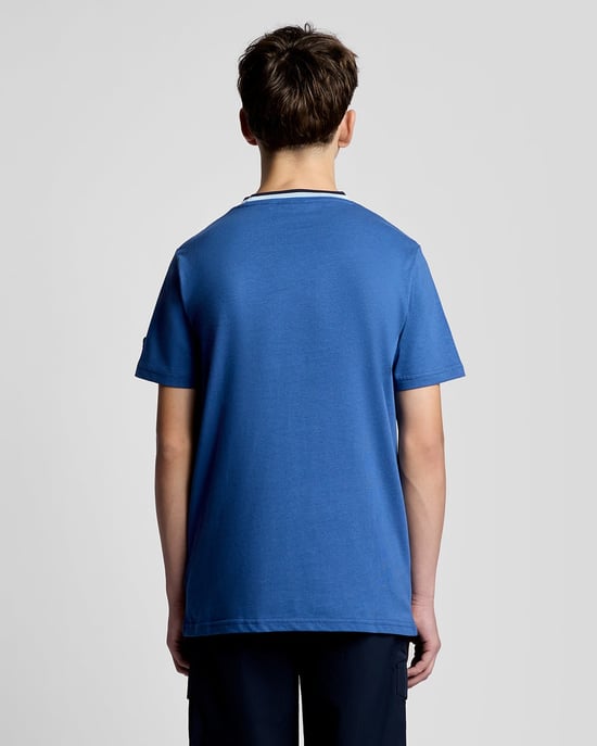 T-shirt met Tipped Collar-logo - Image 4