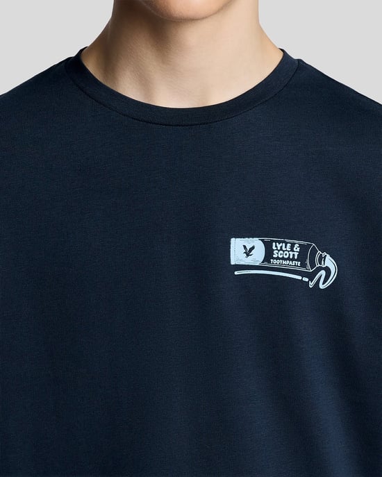 T-shirt met grafische print op de achterkant - Image 3