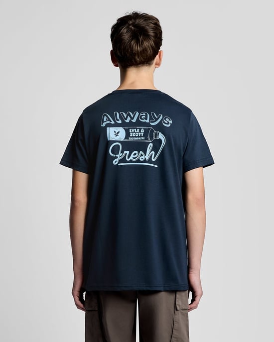 T-shirt met grafische print op de achterkant - Image 4