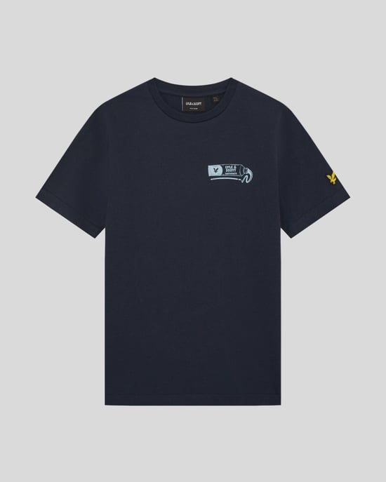 T-shirt met grafische print op de achterkant - Image 6