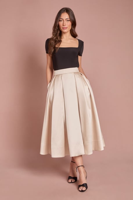 Twill Full Volume Skirt - Image 1