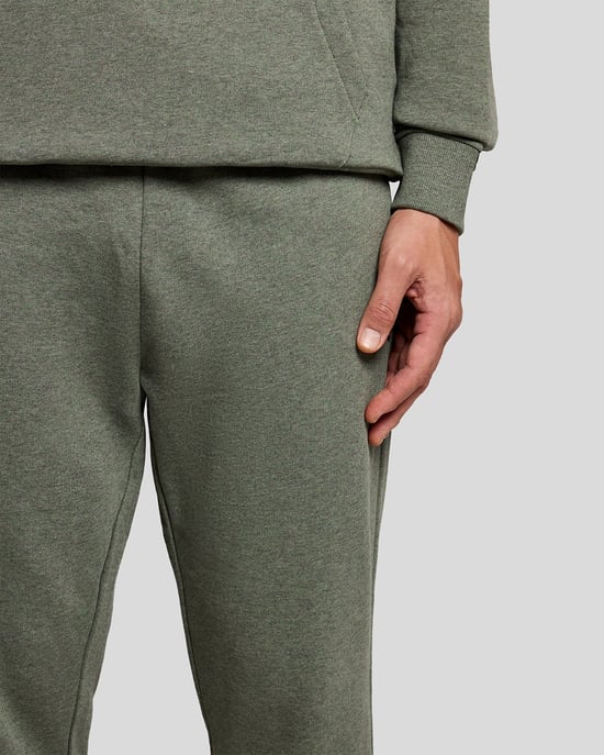 Bomullsmelerade Joggers - Image 3