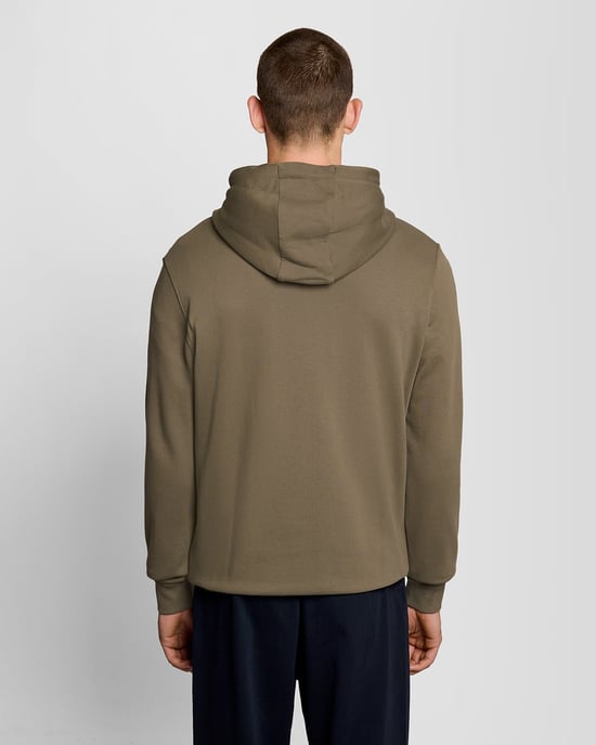 Loopback Bomull Full Zip Hoodie - Image 4