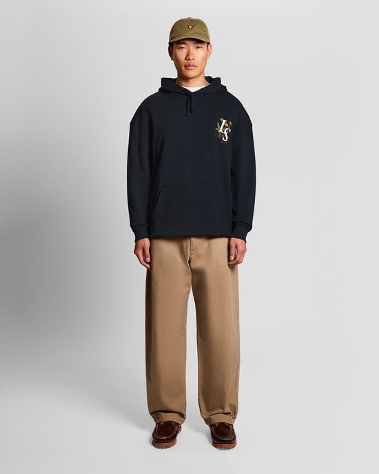 Botanische Grafische Katoenen Hoodie - Image 2