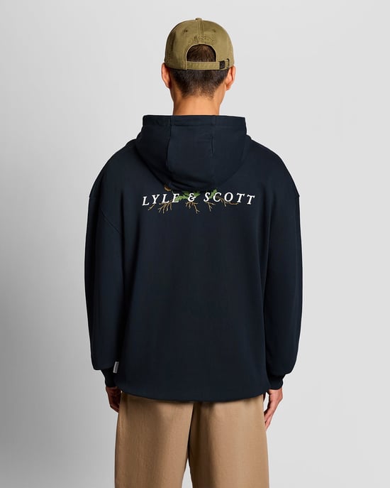 Botanische Grafische Katoenen Hoodie - Image 4