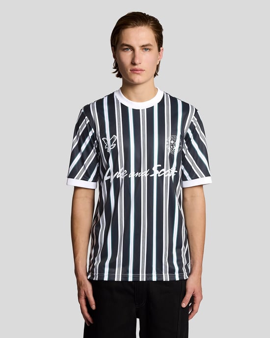 Prep Stripe Voetbalshirt - Image 1