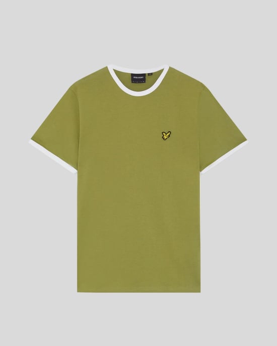 Ringer Katoenen Crewneck T-shirt - Image 5