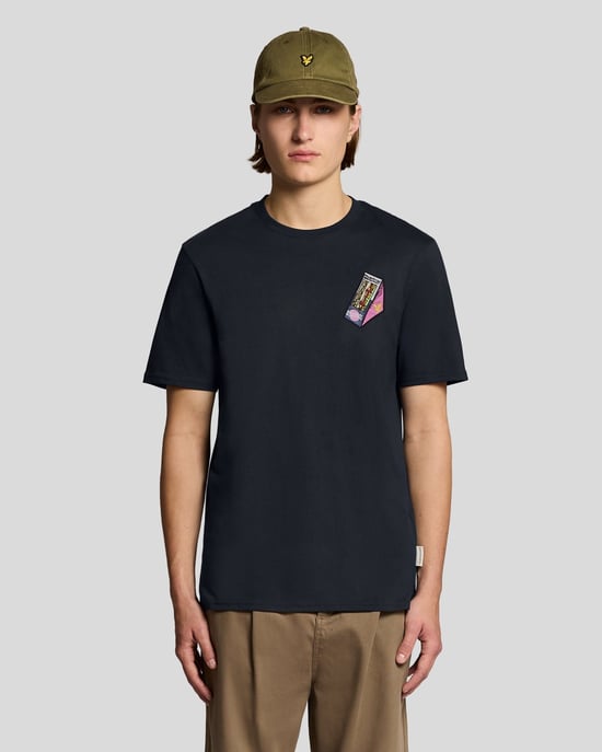 Geborduurd Grafisch T-shirt met Ronde Hals - Image 1