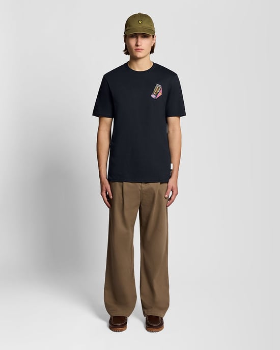 Geborduurd Grafisch T-shirt met Ronde Hals - Image 2