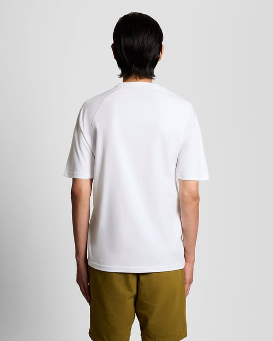 Bröstgrafik T-shirt - Image 4