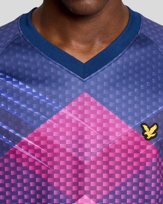 Sports Chevron Football T-Shirt - Image 3