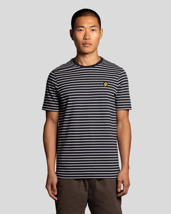 Pique Breton Stripe T-shirt - Image 1