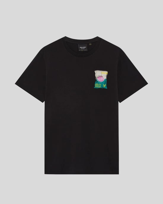 Geborduurde Graphic Crew Neck T-shirt - Image 5