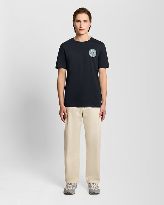 Graphic Badge Cotton T-Shirt - Image 3