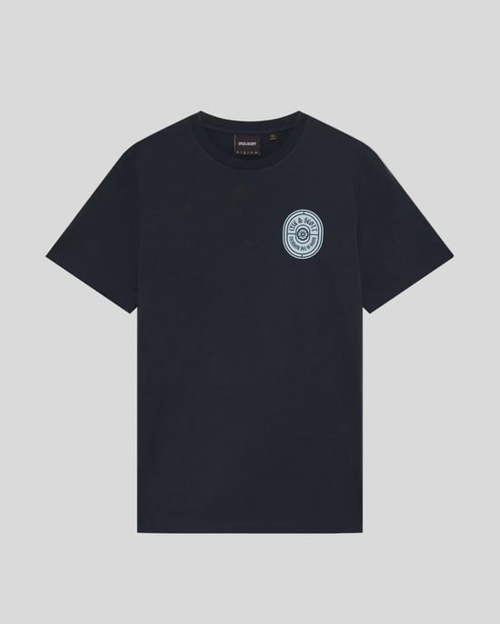 Graphic Badge Cotton T-Shirt - Image 5