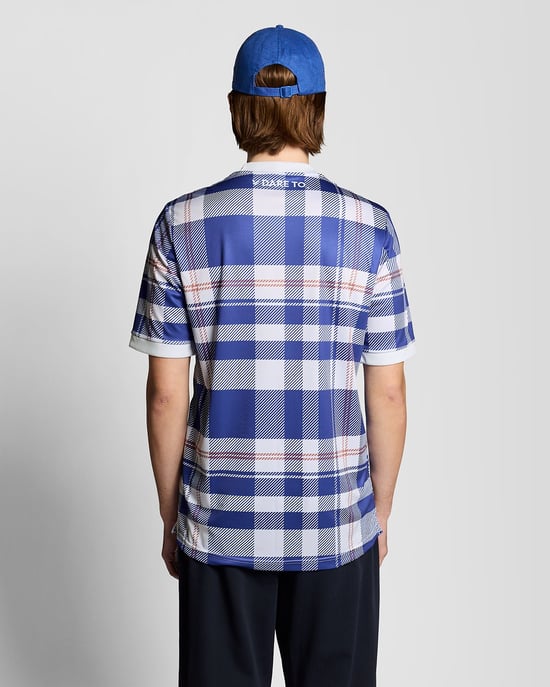 Sport Tartan Ruit Voetbalshirt - Image 4