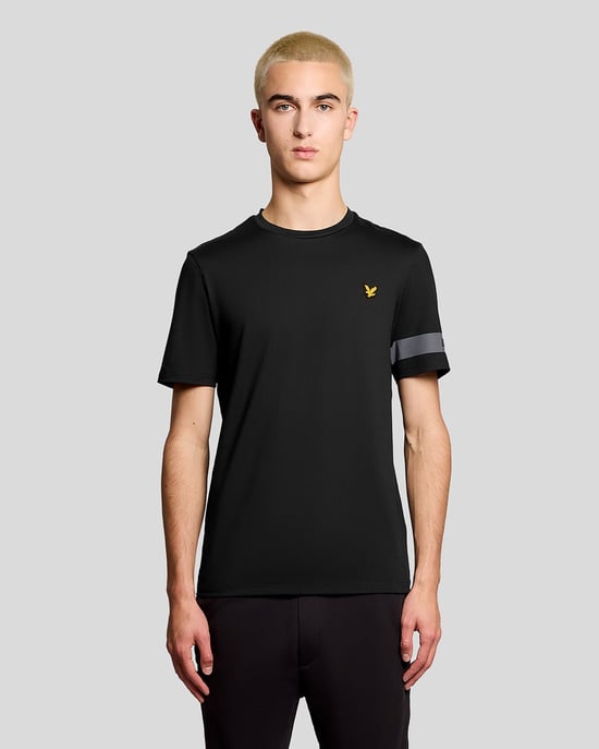 Sports Sleeve Detail T-Shirt - Image 1
