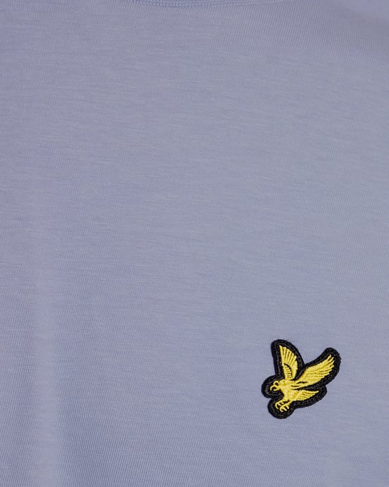 Bomulls T-shirt med Rund Halsringning - Image 2