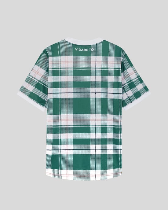 Sport Tartan Ruit Voetbalshirt - Image 4