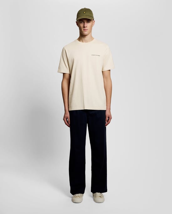 Script Logo Katoenen Crew Neck T-Shirt - Image 2