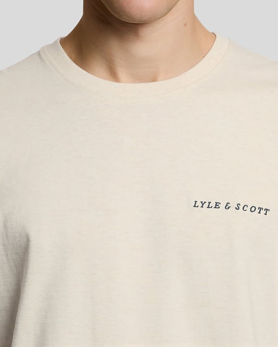Script Logo Katoenen Crew Neck T-Shirt - Image 3