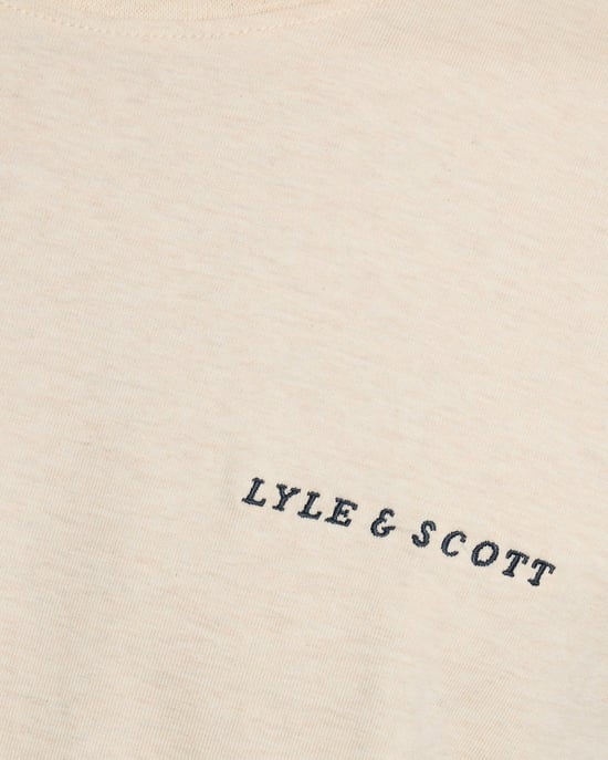 Script Logo Katoenen Crew Neck T-Shirt - Image 6