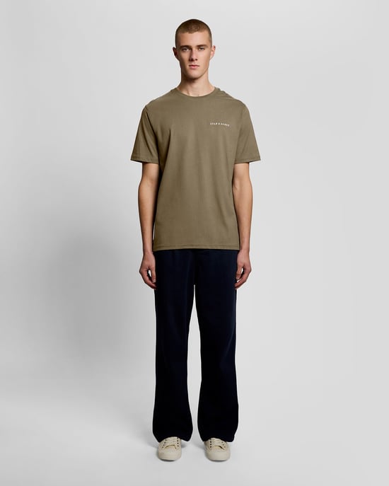 Script Logo Katoenen Crew Neck T-Shirt - Image 2