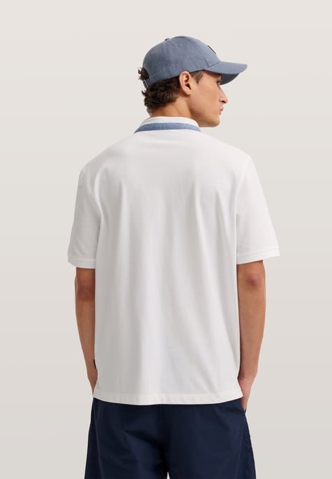 Bugatti Herren Polo Modern Fit van puur katoen - Image 2