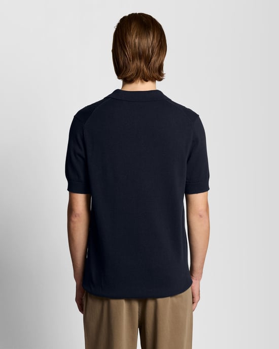 Open Kraag Argyle Gebreide Poloshirt - Image 4