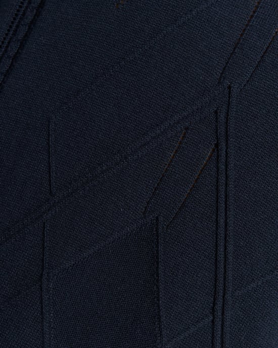Open Kraag Argyle Gebreide Poloshirt - Image 6