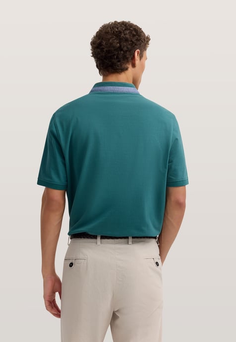 Bugatti Herren Polo Modern Fit van puur katoen - Image 2