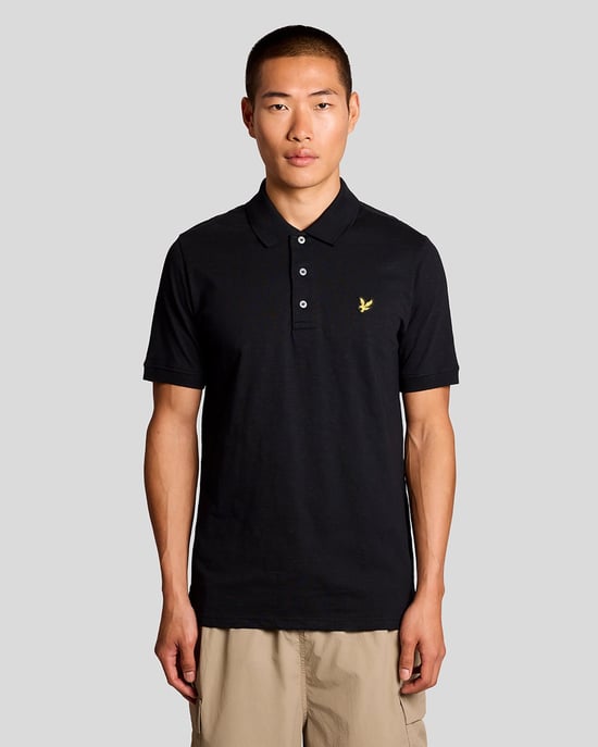 Fijn Katoen Slub Poloshirt - Image 1