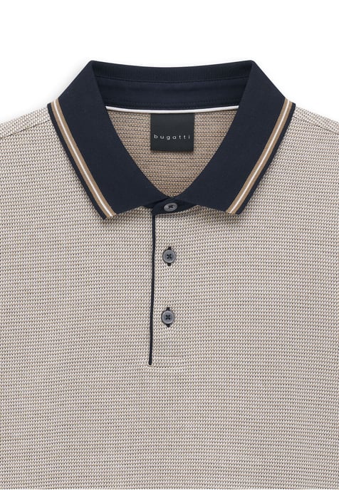 Bugatti Herren Polo Modern Fit van puur katoen - Image 2