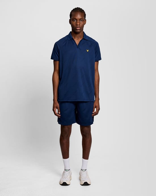 Sport Embossed Voetbal Polo Shirt - Image 2