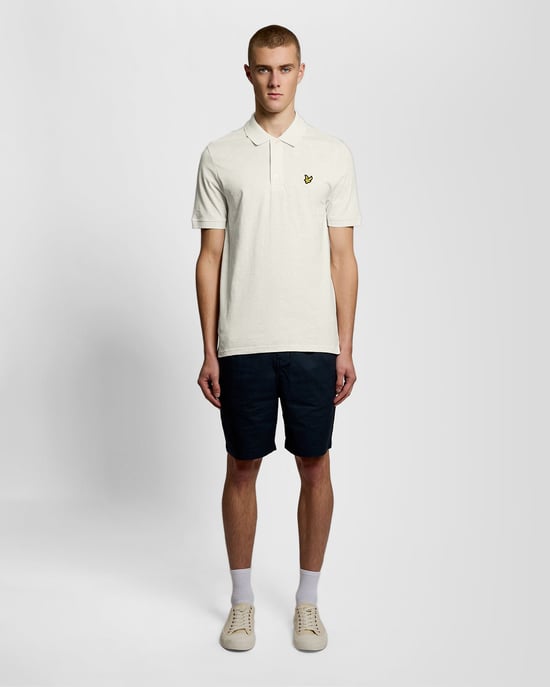 Fijn Katoenen Slub Polo Shirt - Image 2